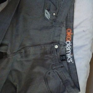 Men's gray jeans
